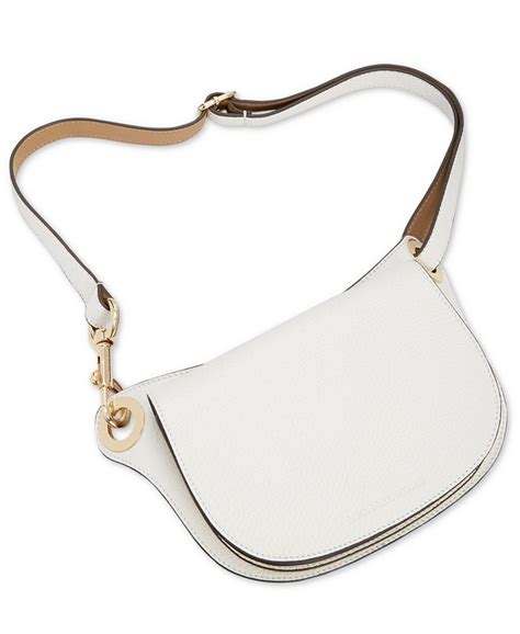 michael michael kors pebble leather oversized fanny pack